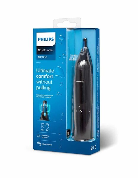 Philips - NT1650/16 Nose trimmer series 1000 Nose & ear trimmer