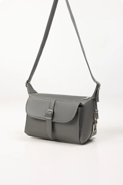 Grey Cross Body Bag
