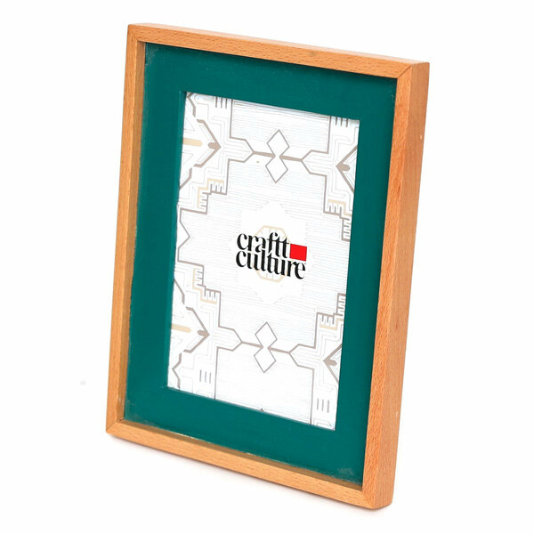 Island Green Wooden Photo Frame – Vertical Display