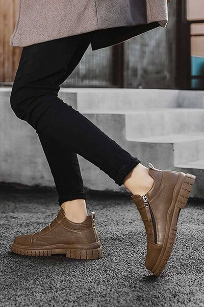 XYL Men's Chunky Zip-Up Shoes