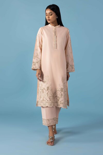 Stitched Lawn Embroidered Lawn Culotte