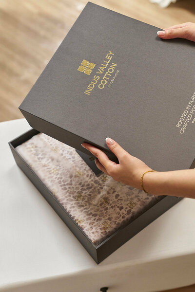 Indus Valley Cotton Terra Luxe Quilt Cover Set