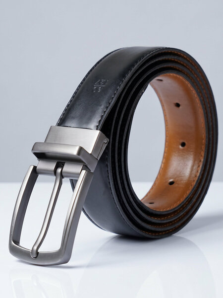 Light Brown & Black Reversible Belt (BELT-982)