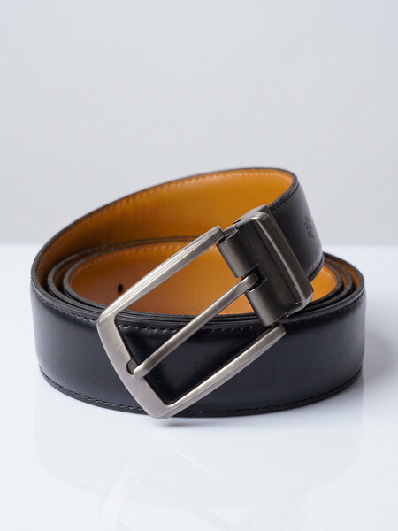 Light Brown & Black Reversible Belt (BELT-982)