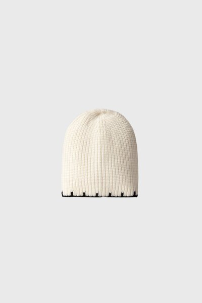 Ivory Edge Ribbed Unisex Cap