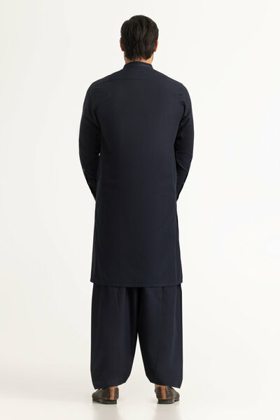 Regular Fit Embroidered Suits