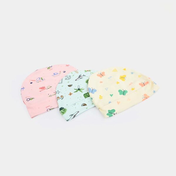 Baby Cap/Hat Set | 3PCs