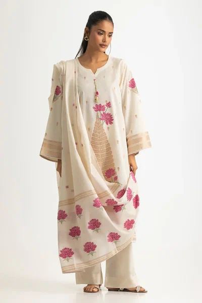 3PC Jacquard Dyed Suit