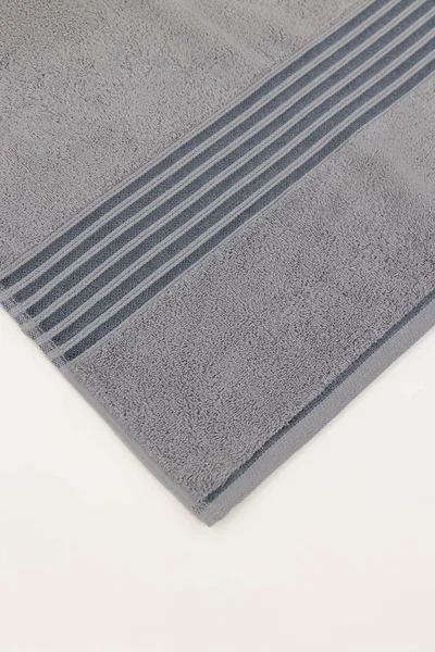 Dove Grey Combed Viscose Towel