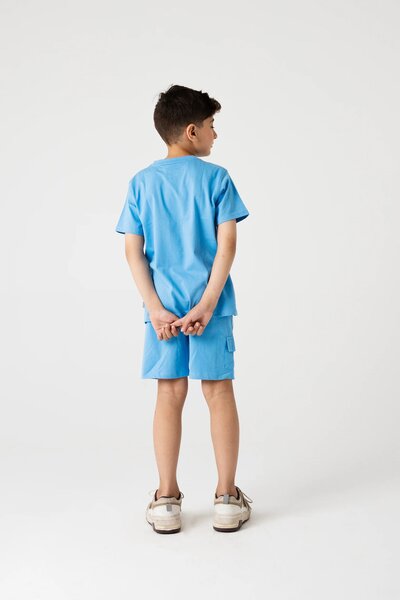 Boys Blue Super Heroes Co-ord Set