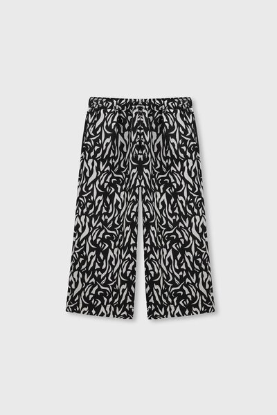 Whispering Night Georgette Culottes