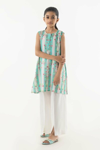 Stitched Kids Linen Shirt