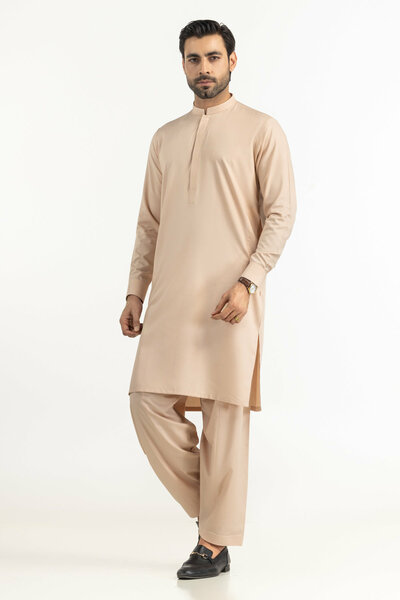 Regular Fit Embroidered Suits