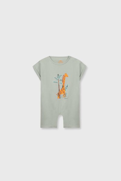 Boys Safari Friends Romper Set (Pack of 2)