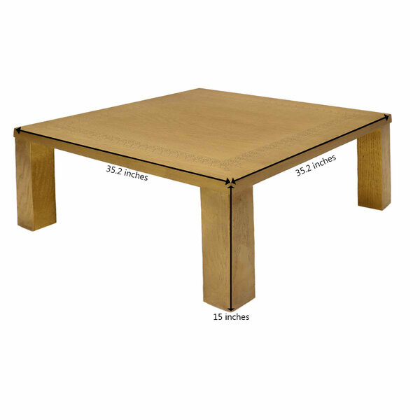 Honeycomb Coffee Table - Gold