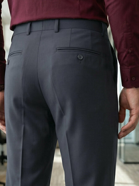 Graphite Grey Executive Formal Dress Pant (FDT-415)