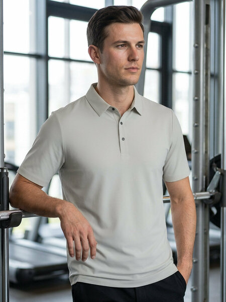 Light Green Performance Polo (POLO-1347)
