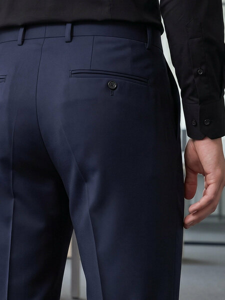 Navy Blue Executive Formal Dress Pant (FDT-416)