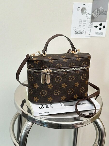Shein - 2026 New Retro Box Chain Small Square Bag