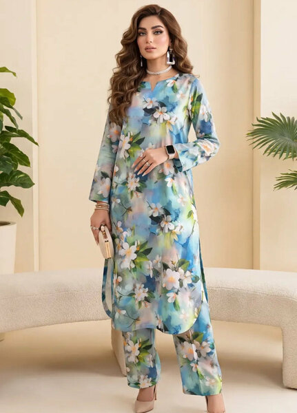 Salitex Unstitched Printed Lawn 2 Piece Suit SUNS82AG2012 Summer Collection