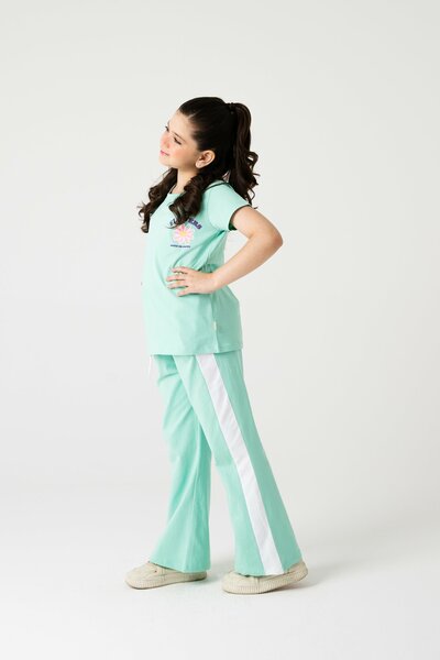 Girls Pastel Bloom Co-ord Set