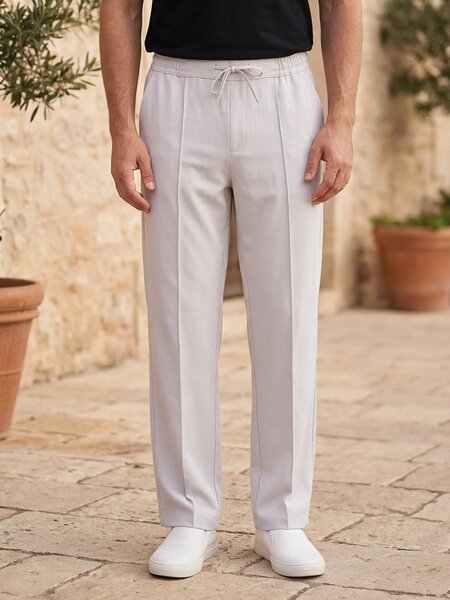 Fawn Pintex Trouser (LT-63)
