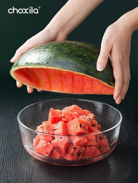 Shein - 1pc Watermelon Slicer, Stainless Steel Watermelon Cutter