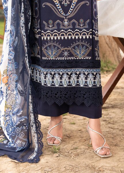 Chandan Nagri Women RTW Embroidered Lawn 3 Piece Suit Souci - Festive Collection