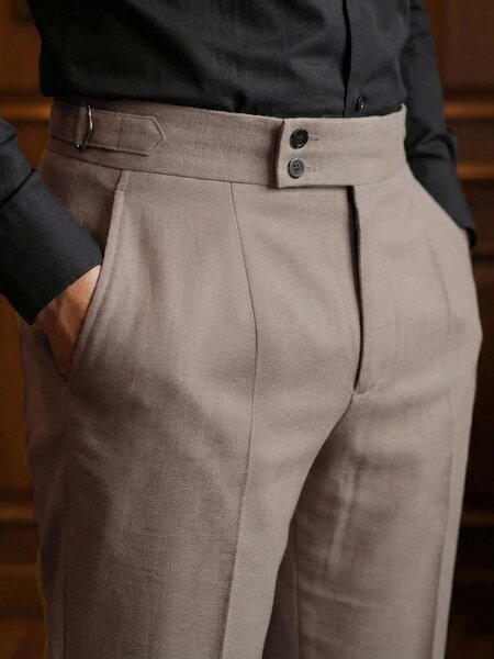 Khaki Imported Gurkha Pant  (FDT-390)