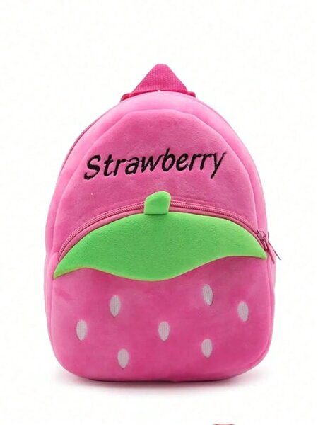 Shein - Cartoon Plush Backpack