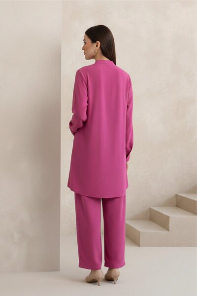 Magenta Pleat Fusion-NV20D03