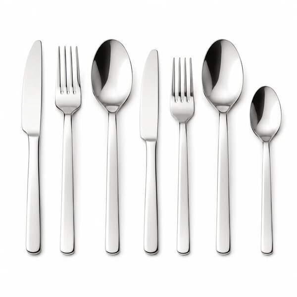 IKEA 56-Piece Stainless Steel Cutlery Set – Complete Flatware Set for 8 Persons