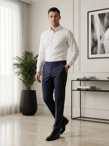 Navy Executive Formal Dress Pant (FDT-431)