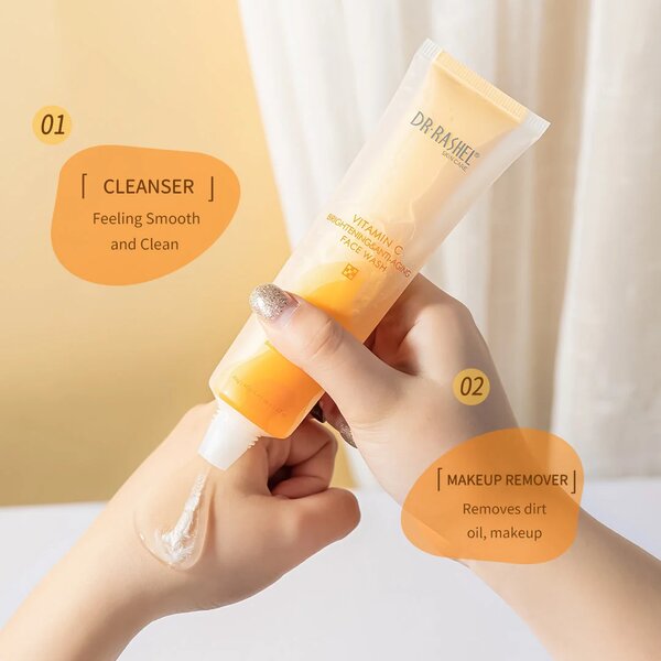 Dr Rashel - Vitamin C Double-Tube Face Wash