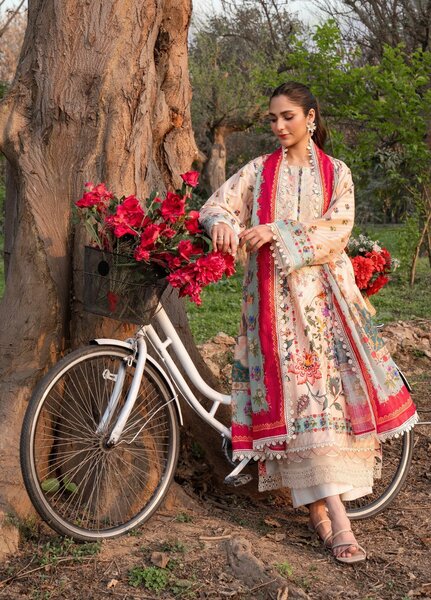Chandan Nagri Women RTW Embroidered Lawn 3 Piece Suit Li Wei - Festive Collection