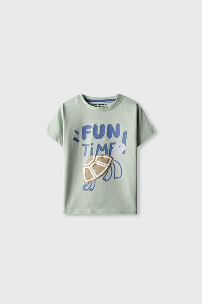 Boys Turtle Time Graphic T-shirt