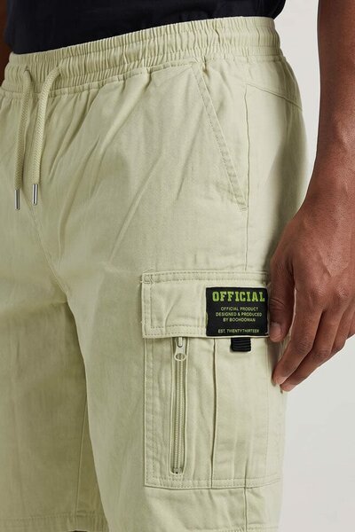 BHM Men's Relaxed Fit Cargo Shorts