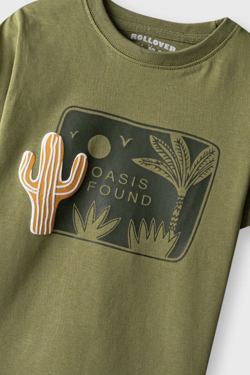 Boys Olive Desert T-Shirt