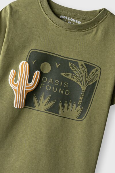 Boys Olive Desert T-Shirt