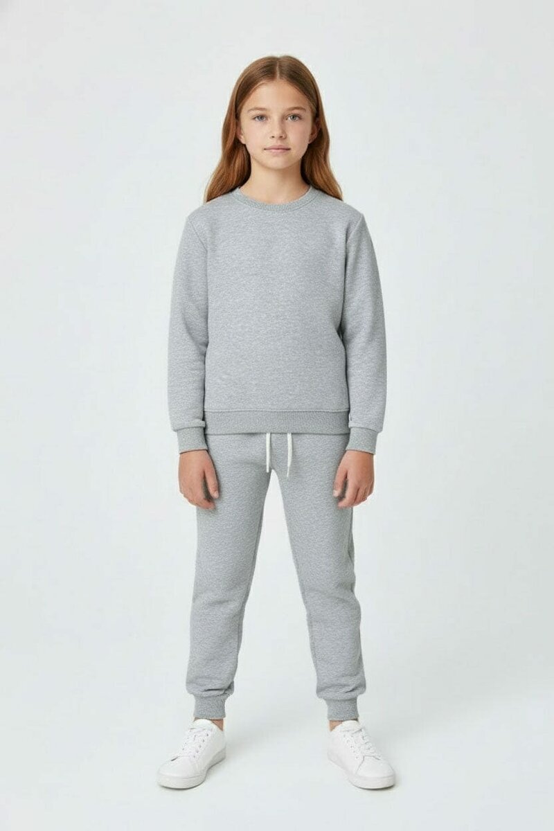 Tiny Teens Kid's Basic Fleece Twin Set