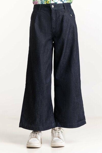High Rise Wide Leg Jeans