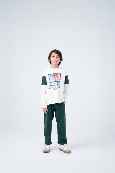 Boys Avengers Jersey Co-ord Set