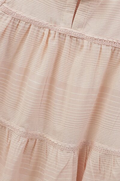Girls Vintage Frill Top