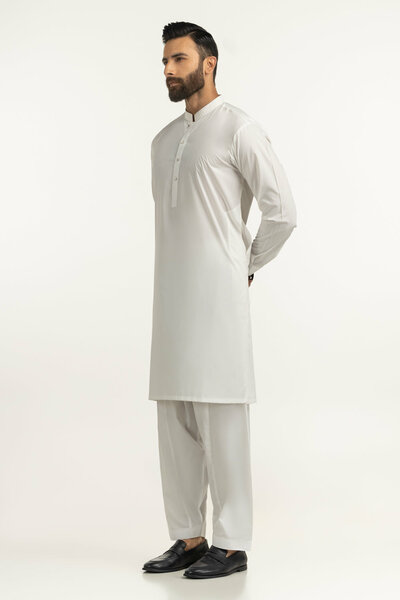 Regular Fit Embroidered Suits
