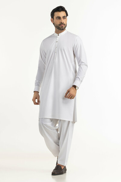 Regular Fit Embroidered Suits