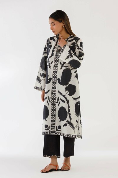 Stitched Printed Shirt + Culotte