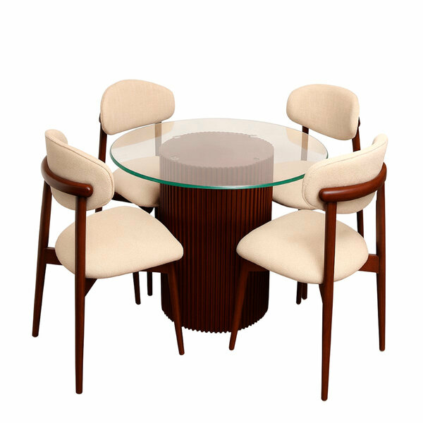Ria 4-Person Dining Table Set