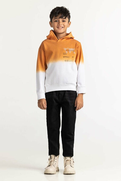 White Printed Sweatshirt