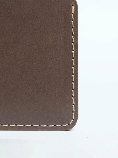 Brown Leather Card Holder (W-274)