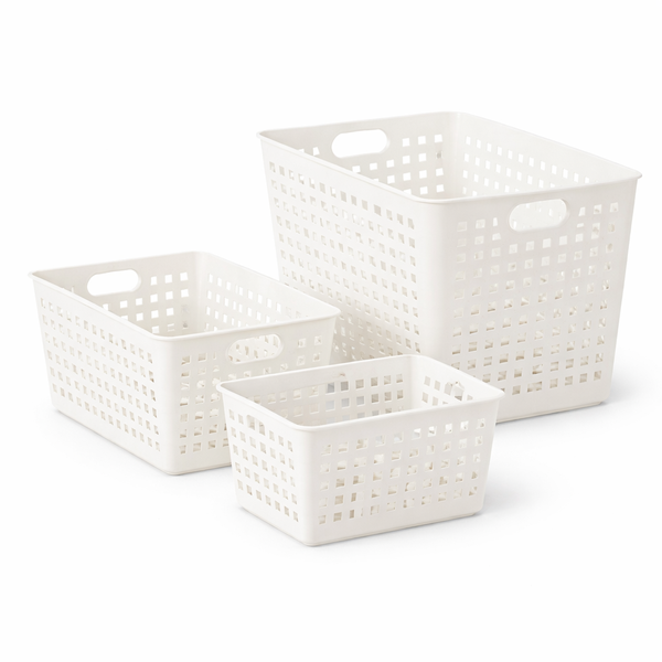 Assorted color Imperial Multi Purpose Basket – Small / Medium / Large Plastic Storage Organizer
